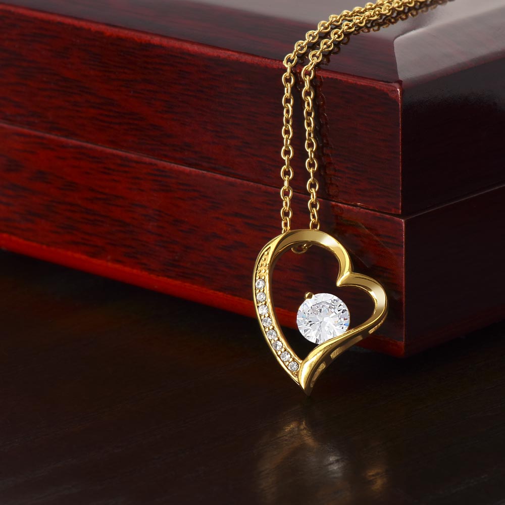 Forever Love Necklace: Because Sparkles Are a Love Language