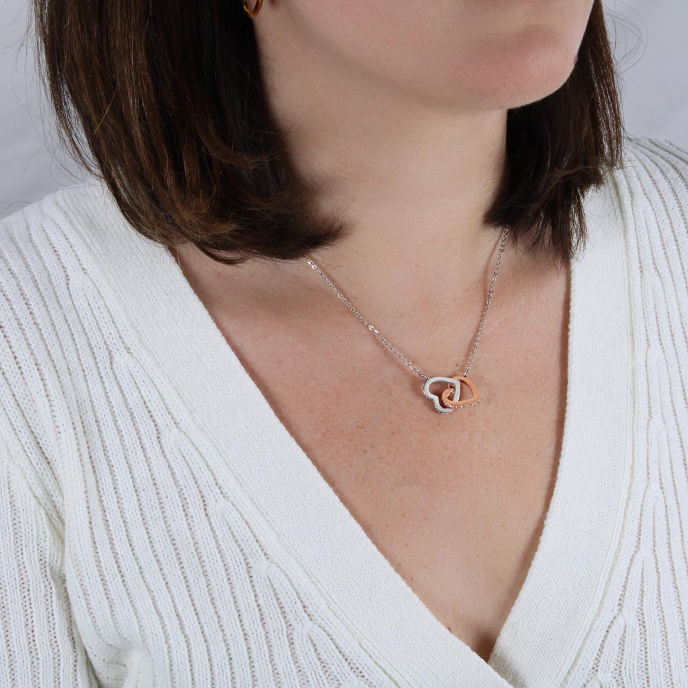 Interlocking Hearts Necklace: Because One Just Wasn't Enough