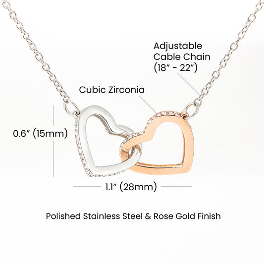 Interlocking Hearts Necklace: Because One Just Wasn't Enough