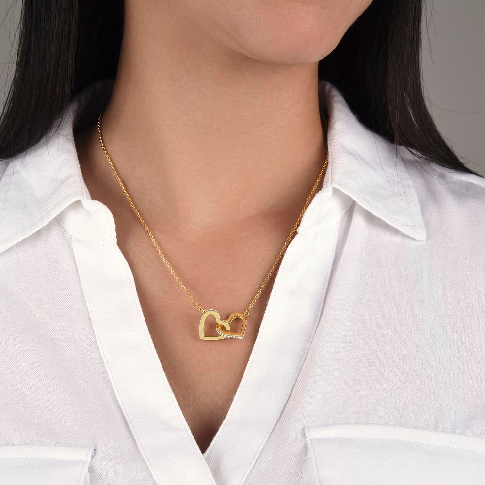 Interlocking Hearts Necklace: Because One Just Wasn't Enough