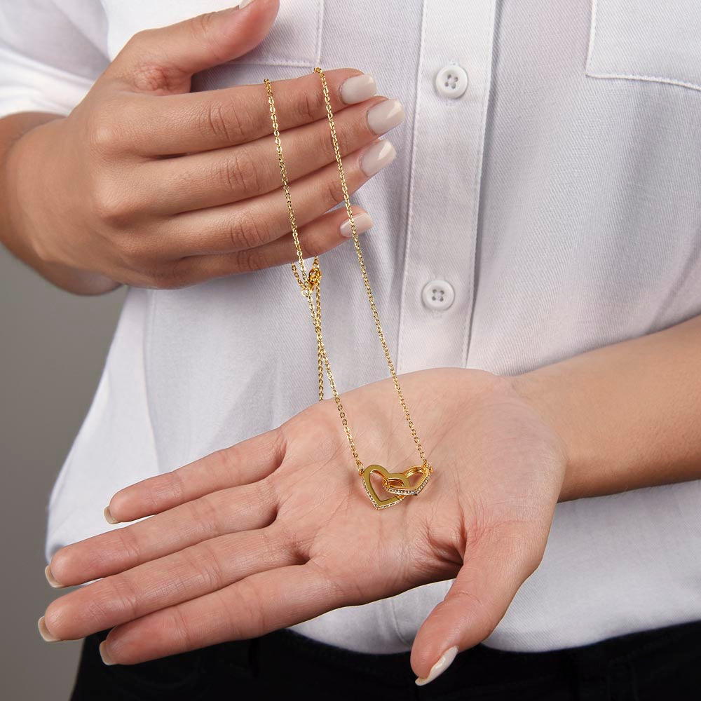Interlocking Hearts Necklace: Because One Just Wasn't Enough