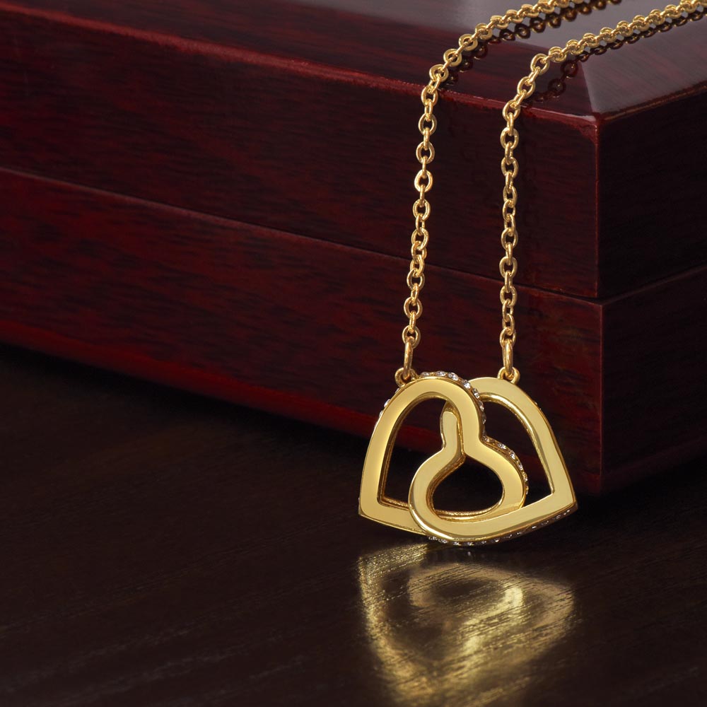 Interlocking Hearts Necklace: Because One Just Wasn't Enough