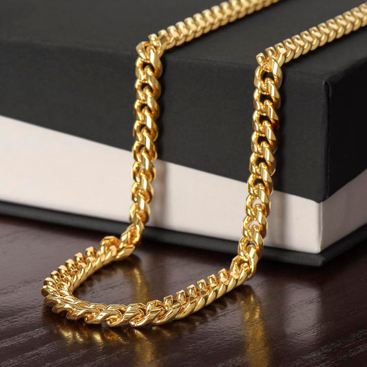 Cuban Link Chain: Because They Deserve to Shine (and Maybe Flex a Little)
