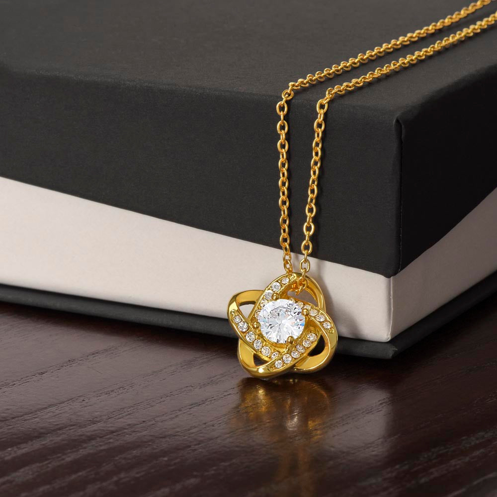 Love Knot Necklace: For the One Who Stole My Hoodies and My Heart