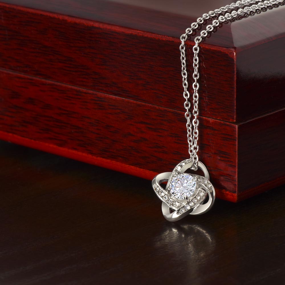 Love Knot Necklace: For the One Who Stole My Hoodies and My Heart