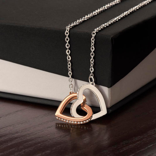 Interlocking Hearts Necklace: Because One Just Wasn't Enough
