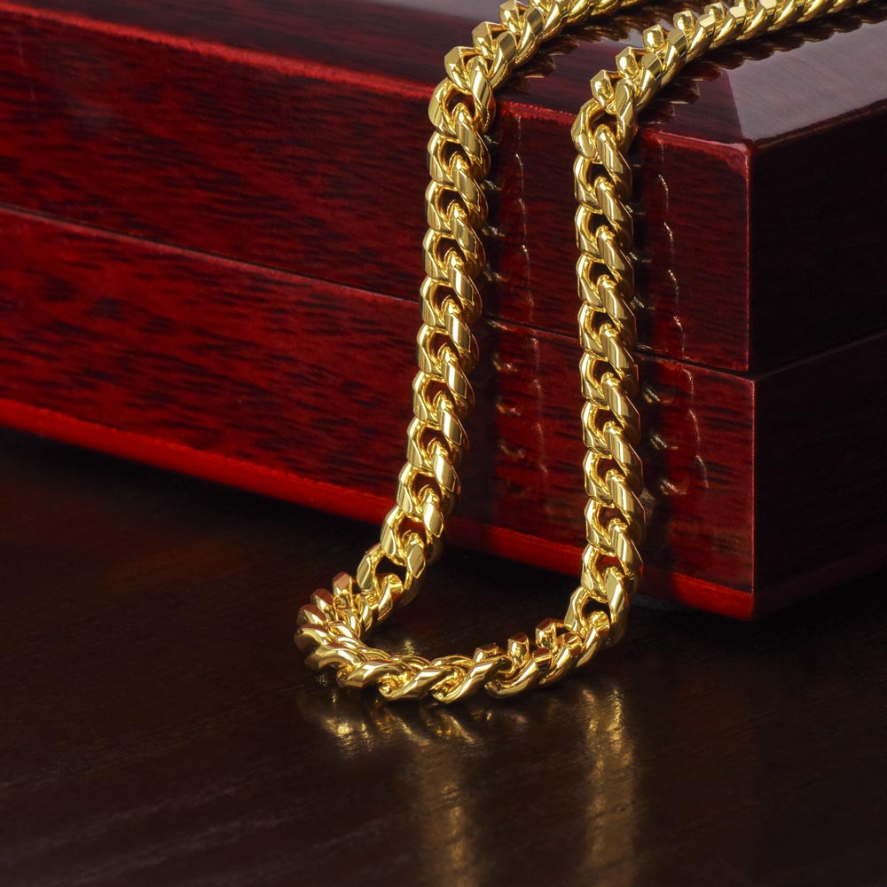 Cuban Link Chain: Because They Deserve to Shine (and Maybe Flex a Little)